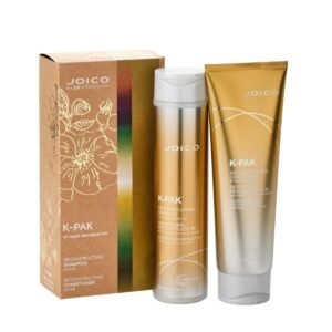Joico K-Pak Reconstructing Double the Joy (Plaukų struktūrą atkuriantis šampūnas + kondicionierius)